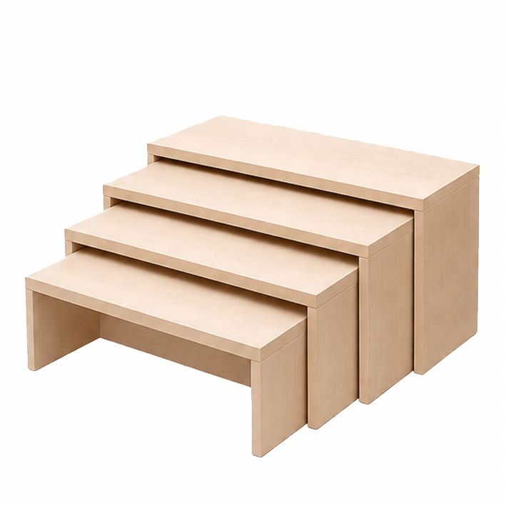 Sitzbänke 4er Set, 4 Dekore